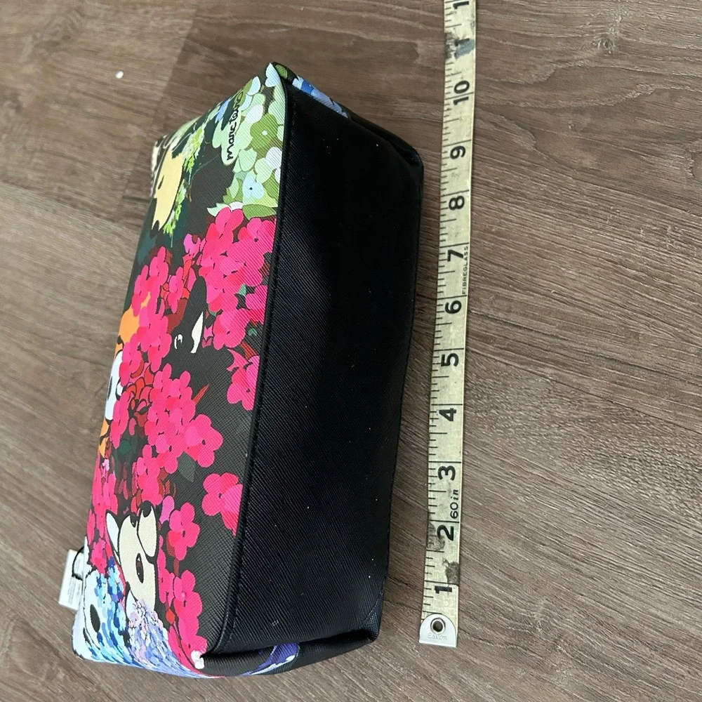 Marc Tetro NWT Floral Dog Print Cosmetic Pouch - Picture 5 of 7